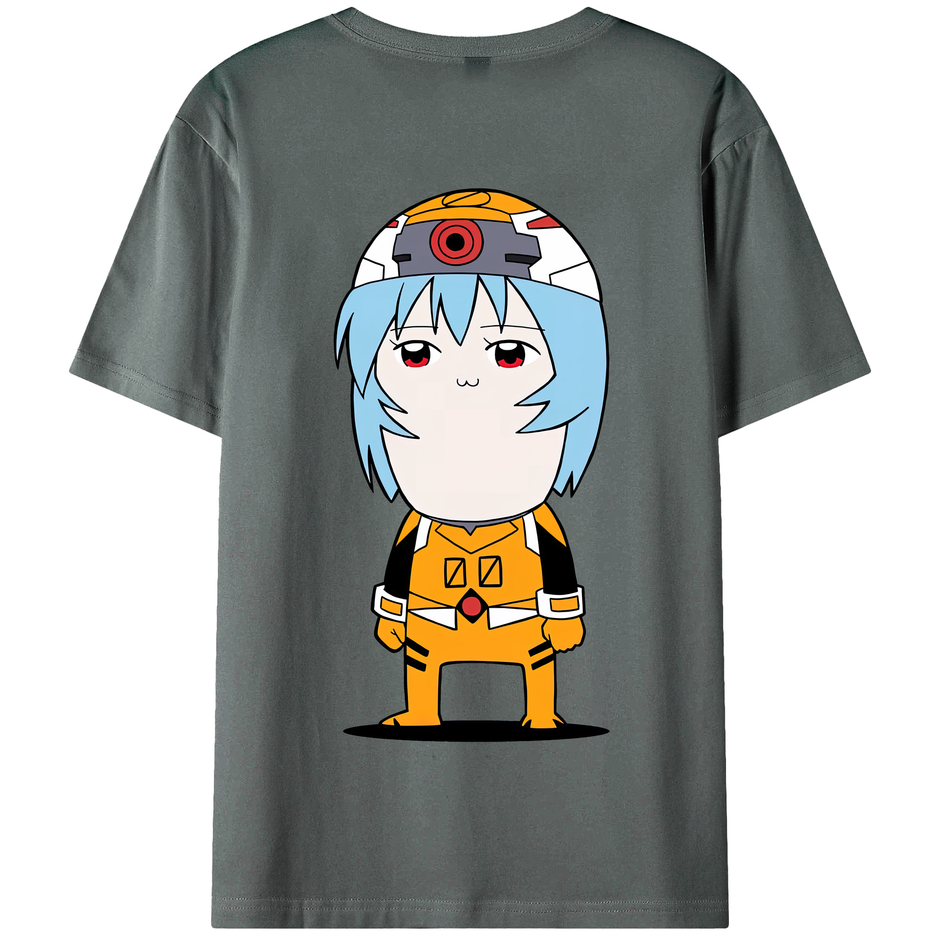 （画像用） EVA 新世紀エヴァンゲリオン 綿100％半袖Tシャツ（背面プリント）